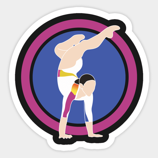 Gymnast Sticker by Flipflytumble